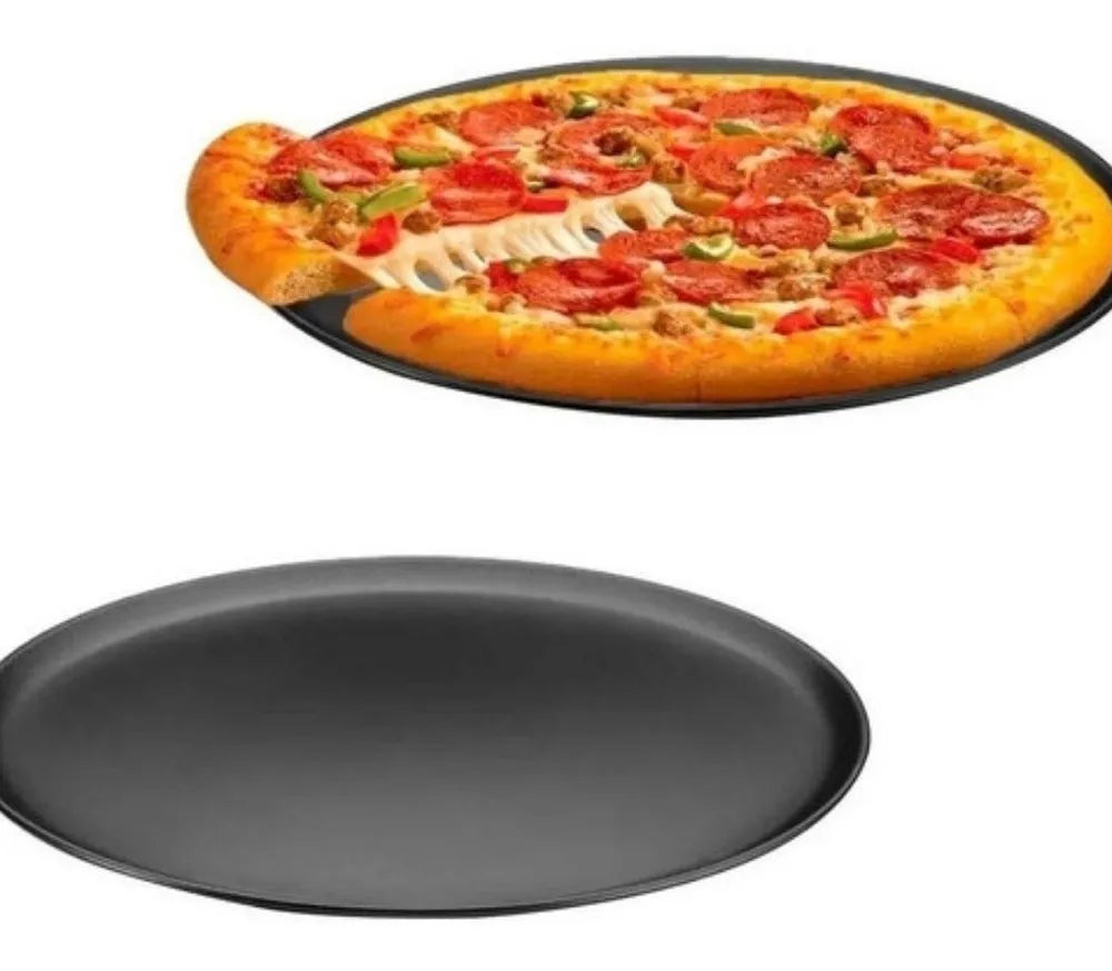 Forma para Pizza Assadeira Antiaderente Resistente